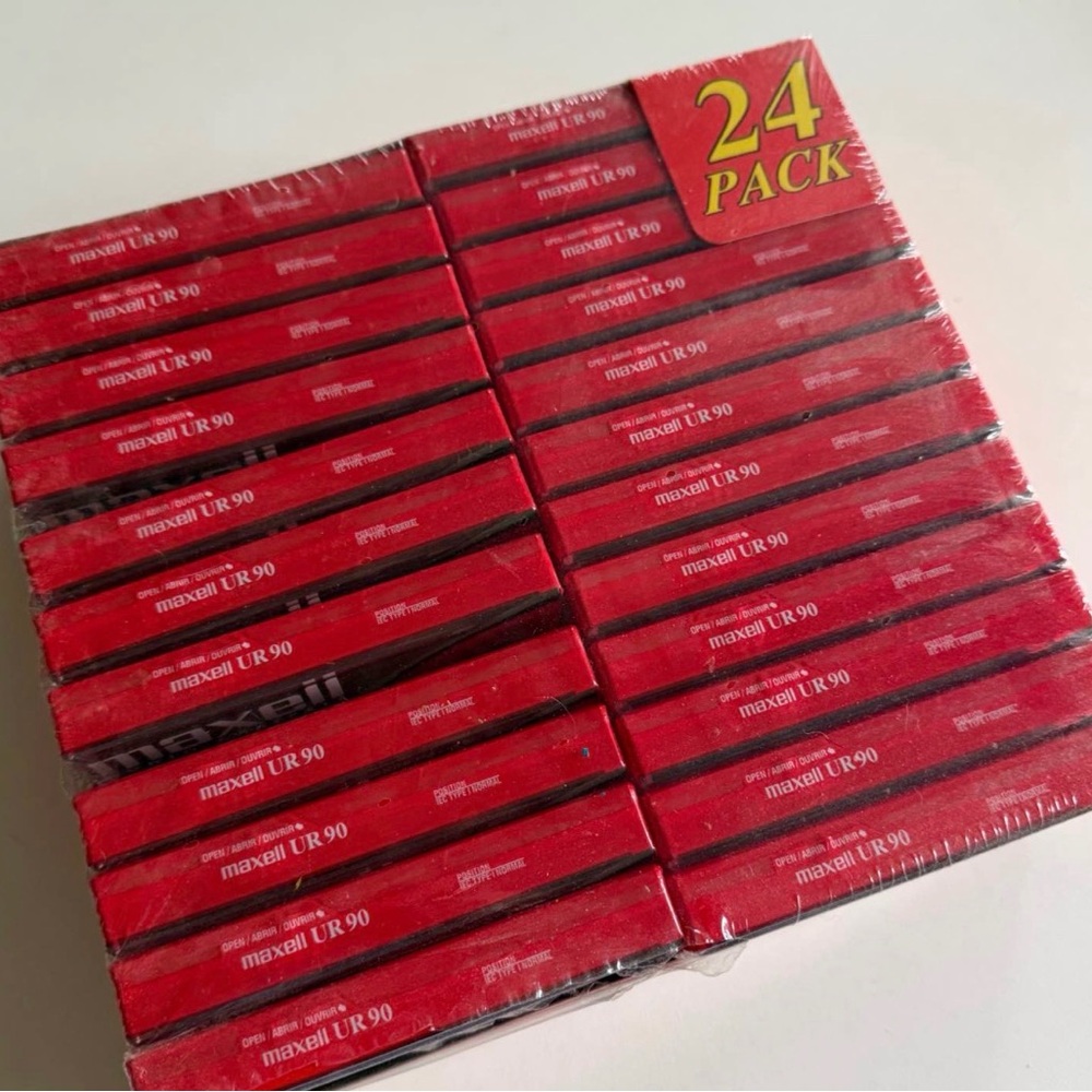 Maxell UR 90 Cassette Tapes 24 Pack